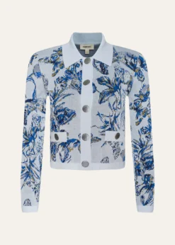 L'AgenceWestern Toile Osiris Jacquard Cardigan