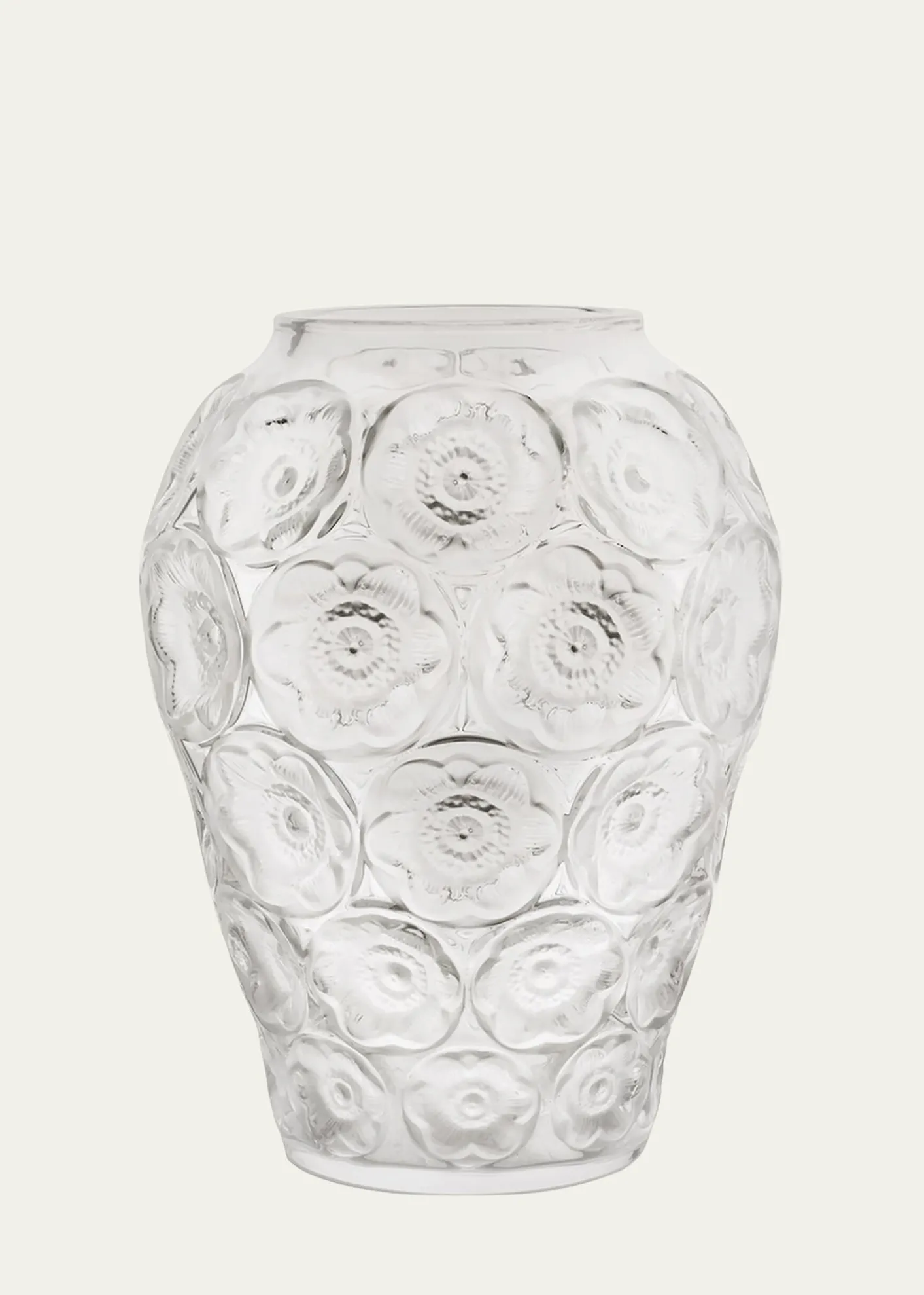 LaliqueAnemones Medium Vase, 13"