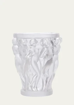 LaliqueBacchantes Small Clear Vase