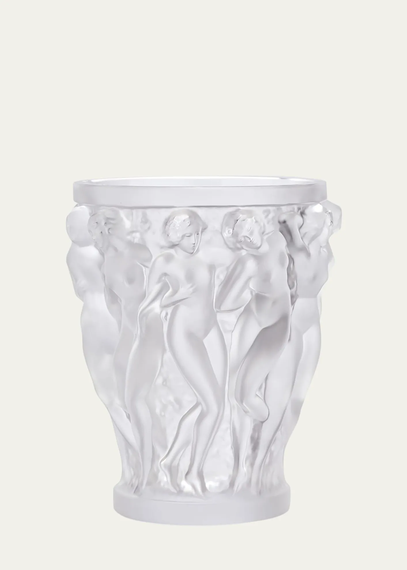LaliqueBacchantes Small Clear Vase