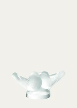 LaliqueCrystal Doves Figurine