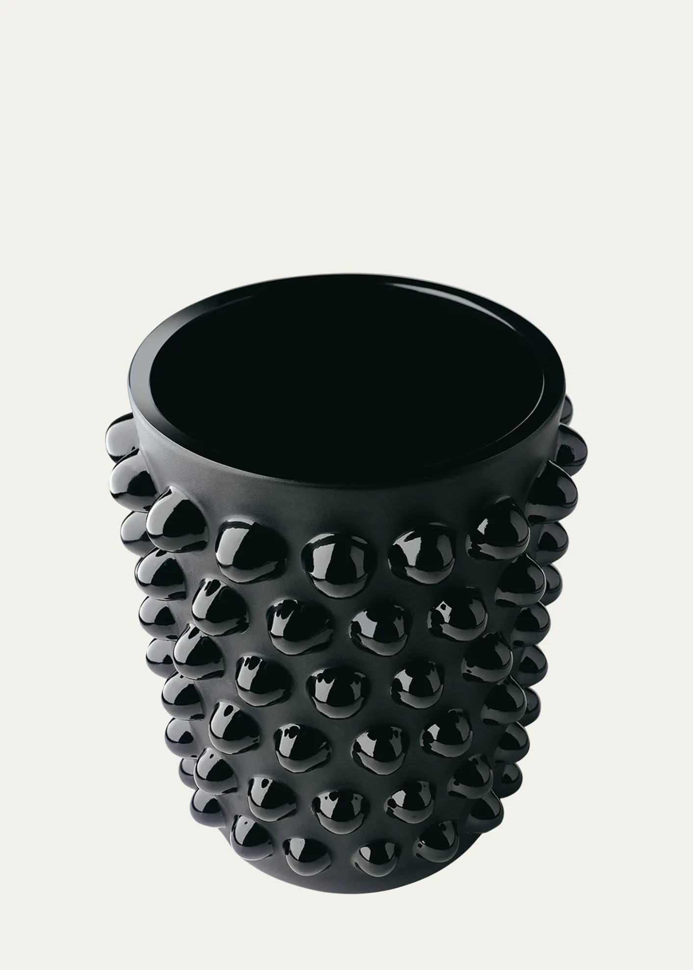 LaliqueMossi Black XXL Vase - 12"
