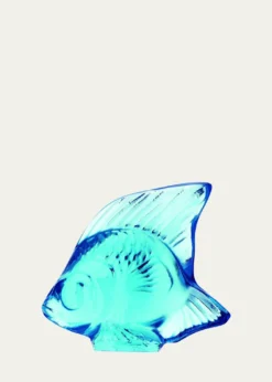 LaliquePale Blue Fish