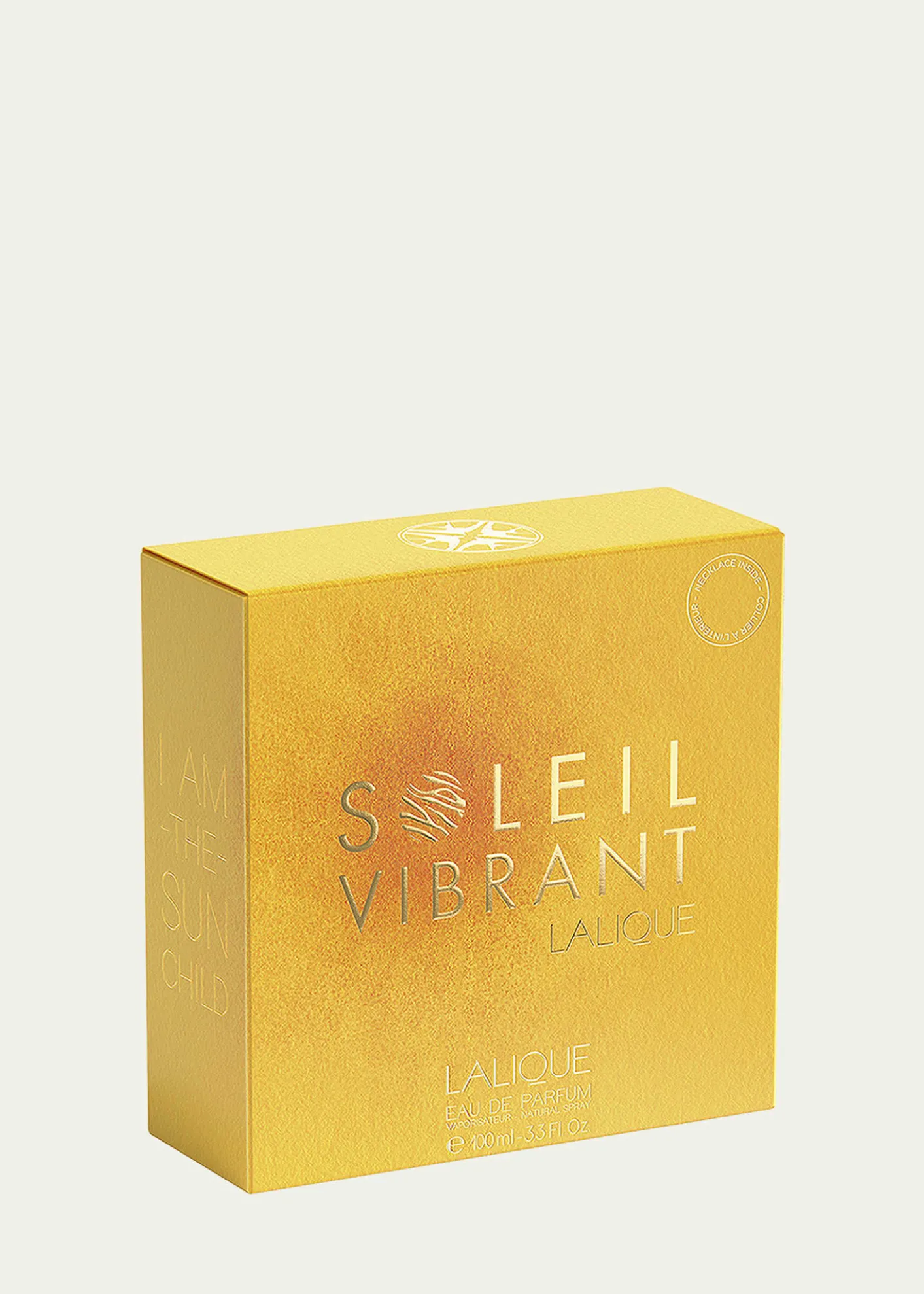 LaliqueSoleil Vibrant Eau de Parfum, 3.3 oz.