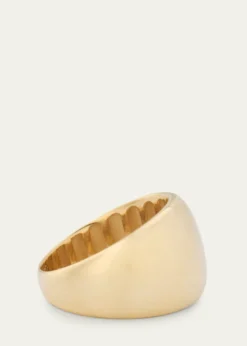 LanaCurved Bubble Hollow Ring