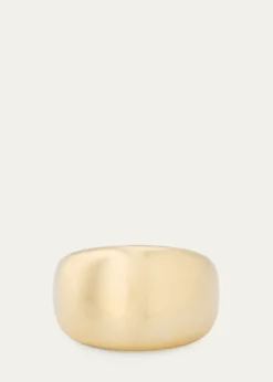 LanaCurved Bubble Hollow Ring