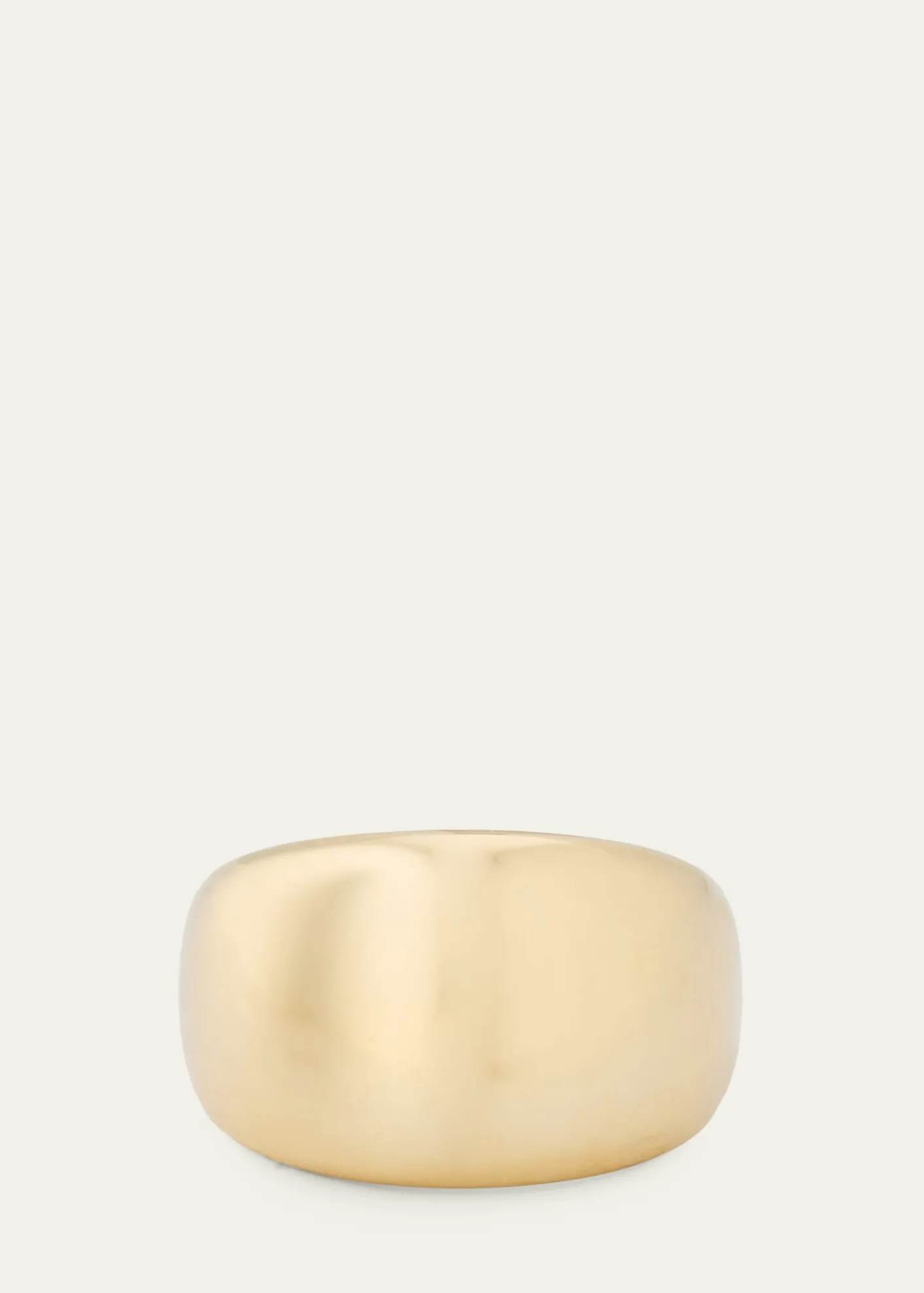 LanaCurved Bubble Hollow Ring