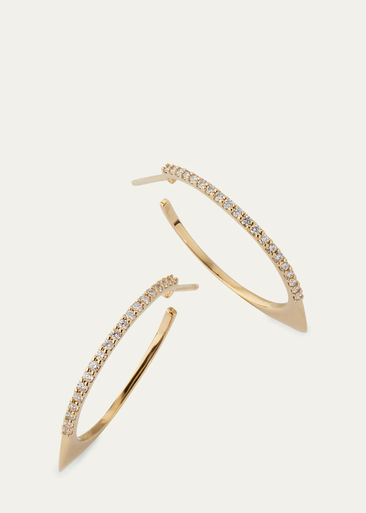 LanaEclipse Diamond Hoop Earrings