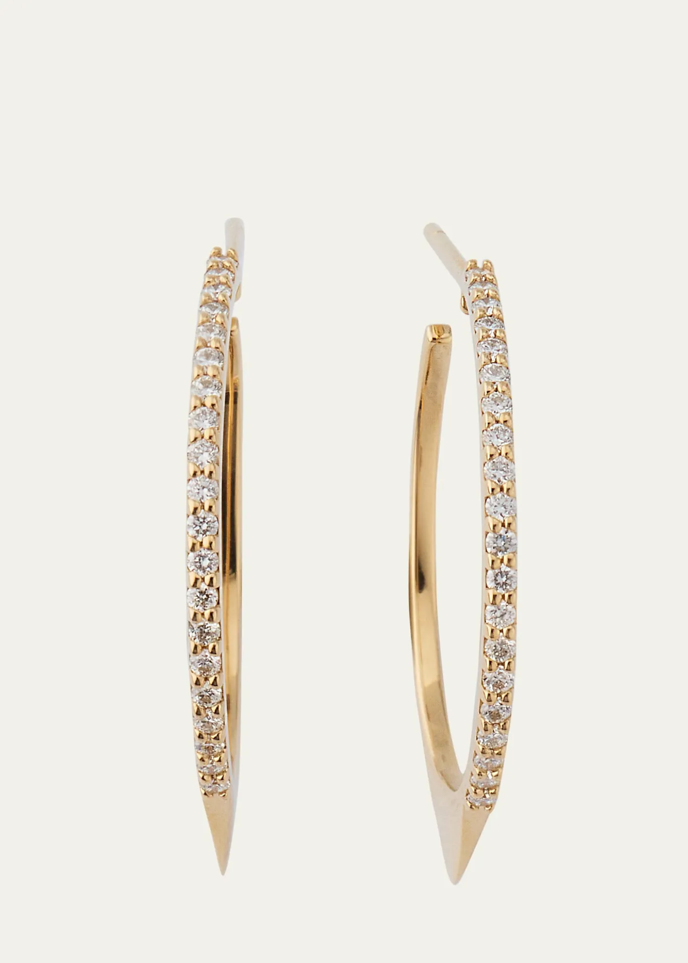 LanaEclipse Diamond Hoop Earrings