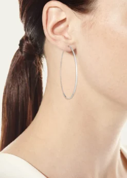 LanaFlat Magic 14K Gold Hoop Earrings