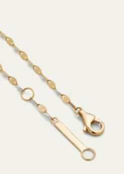 LanaFlawless 14K Gold Open Circle Pendant Necklace