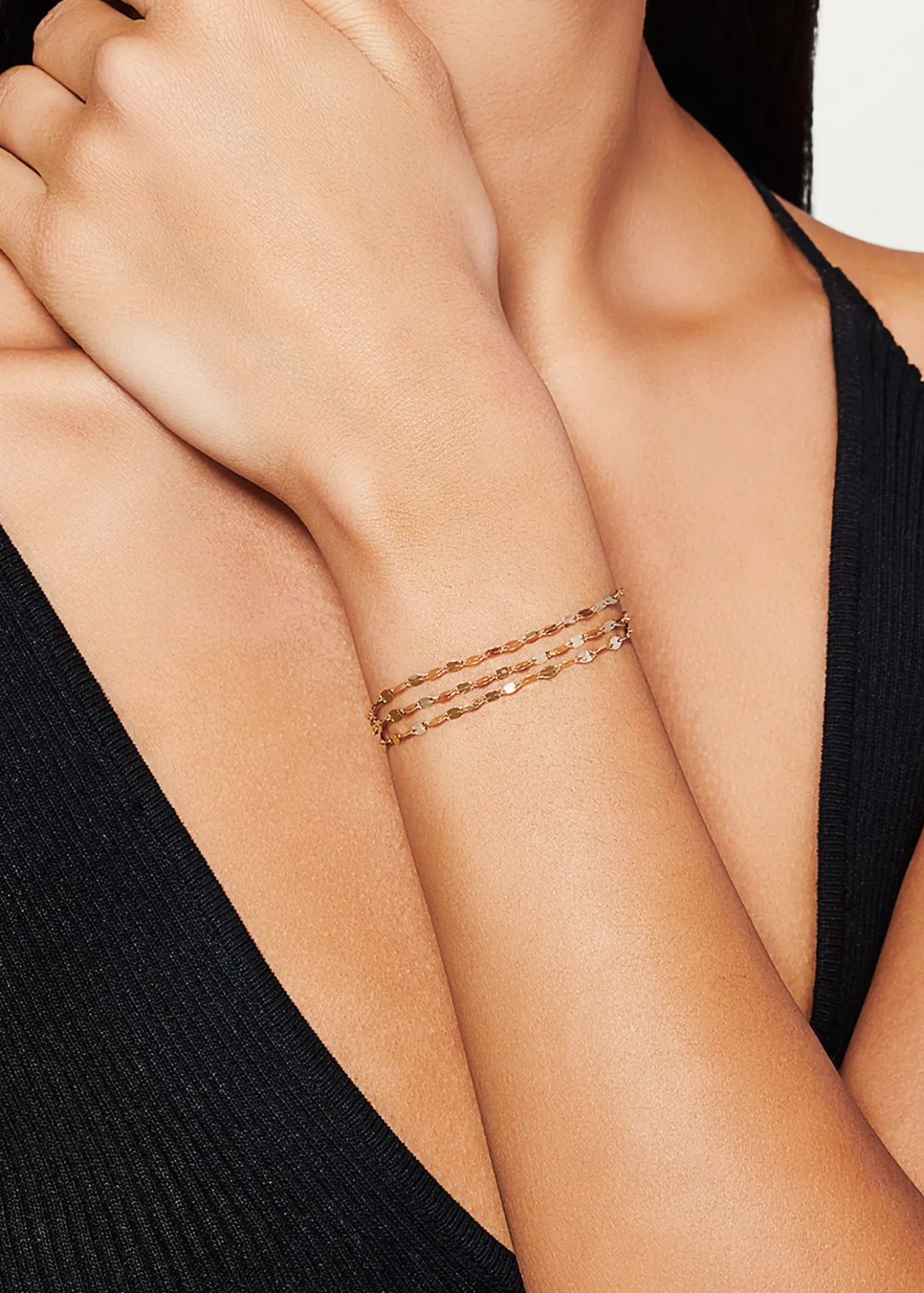 Lana14K Gold Multi Mega Gloss Blake Chain Bracelet