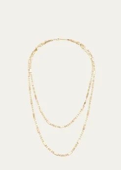 Lana14K Gold Blake Double Mega Gloss Double-Strand Necklace