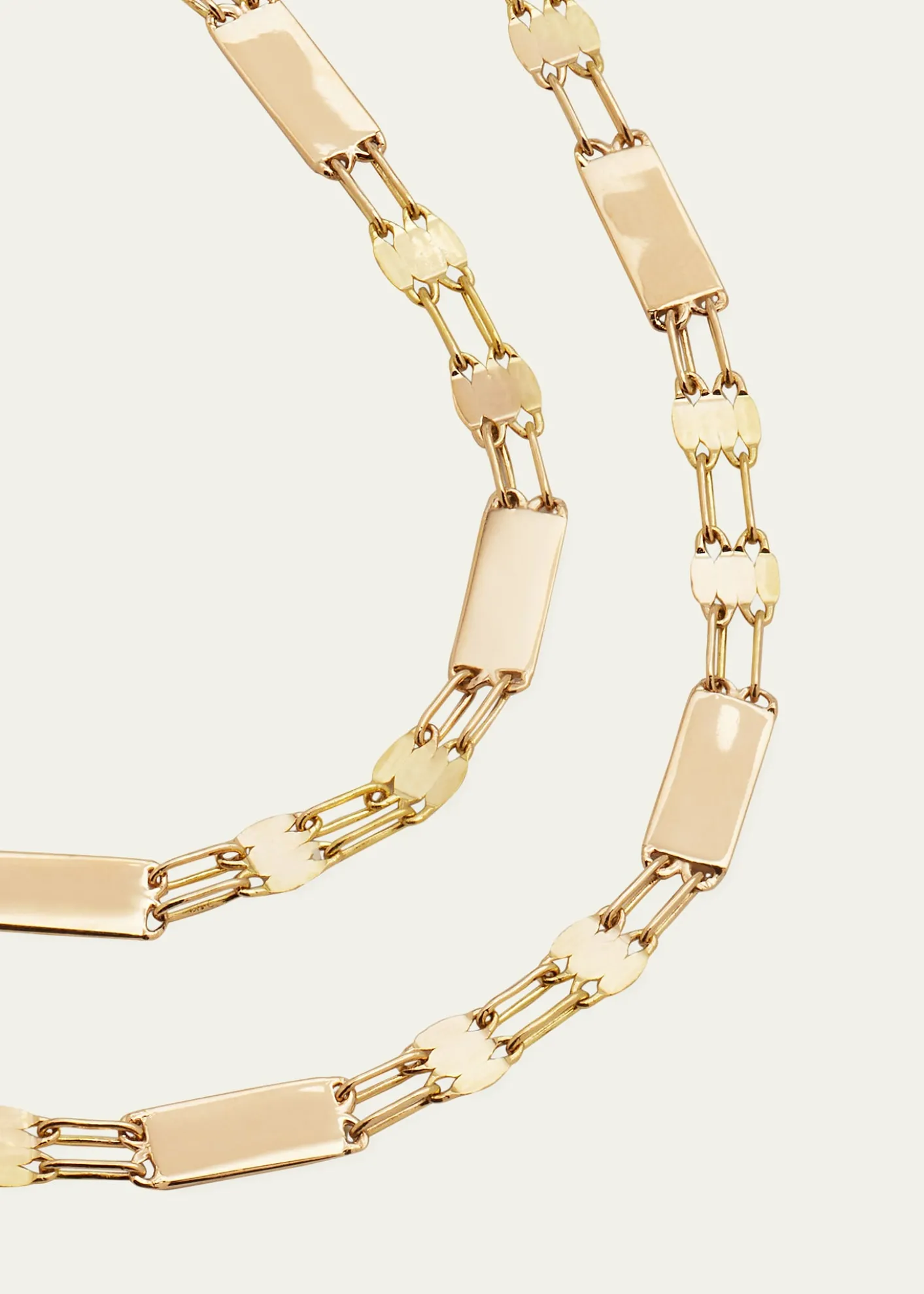 Lana14K Gold Blake Double Mega Gloss Double-Strand Necklace