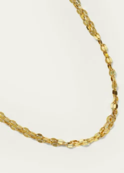 Lana14K Gold Blake Two-Strand Choker Chain Necklace