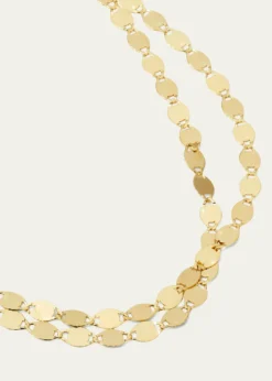 Lana14K Gold Double Strand Petite Nude Choker