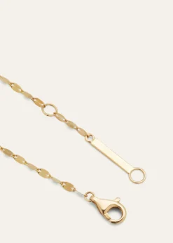 Lana14K Gold Flawless Small Diamond Heart Pendant Necklace