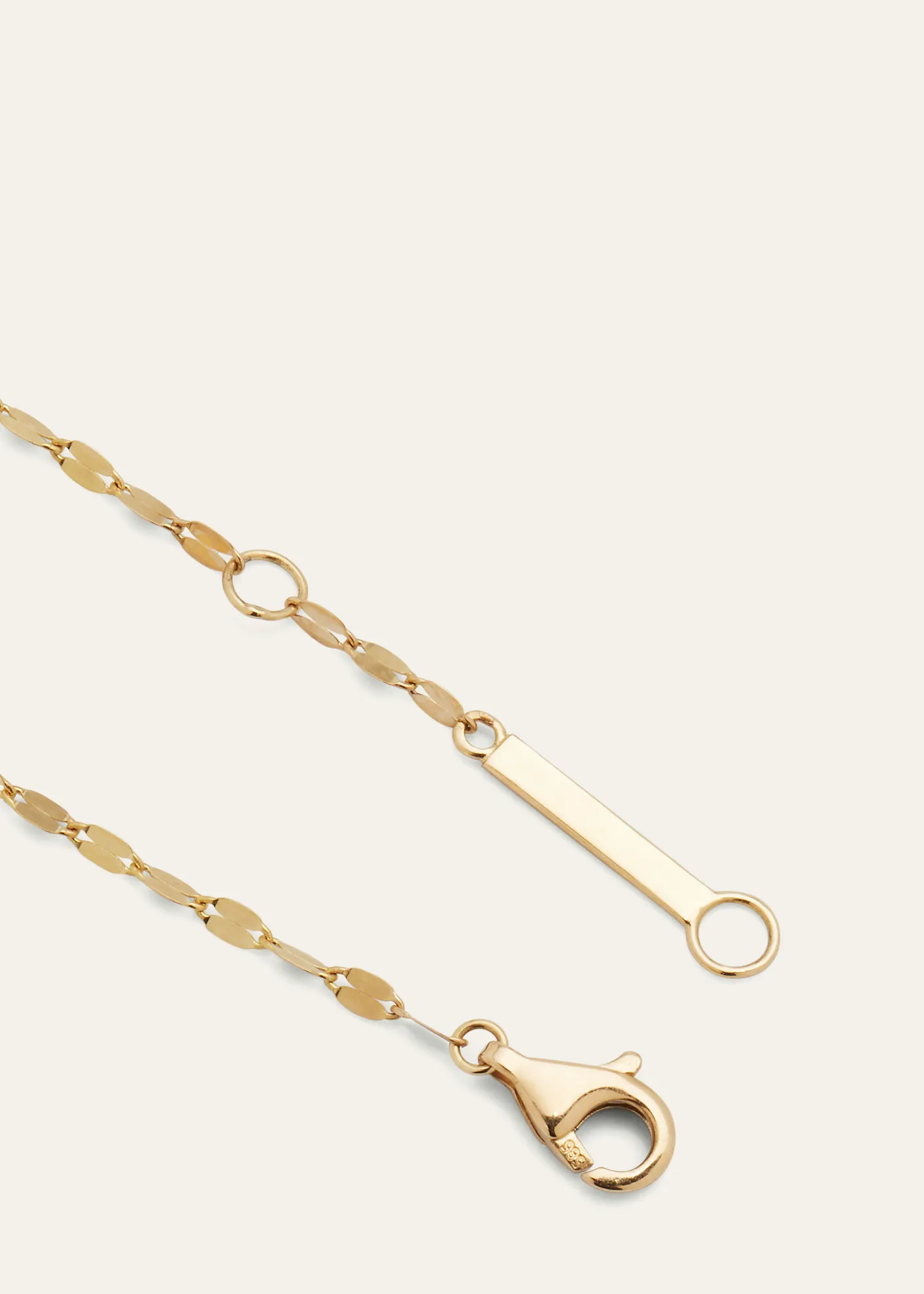 Lana14K Gold Flawless Small Diamond Heart Pendant Necklace