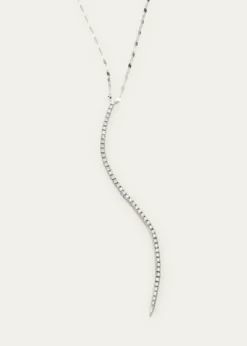 Lana14K Gold Flawless Tennis Lariat with Diamonds