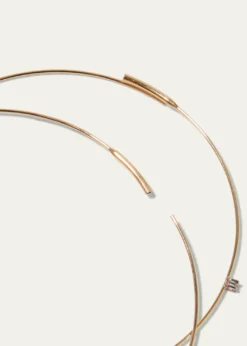 Lana14K Gold Large Magic Diamond Hoops