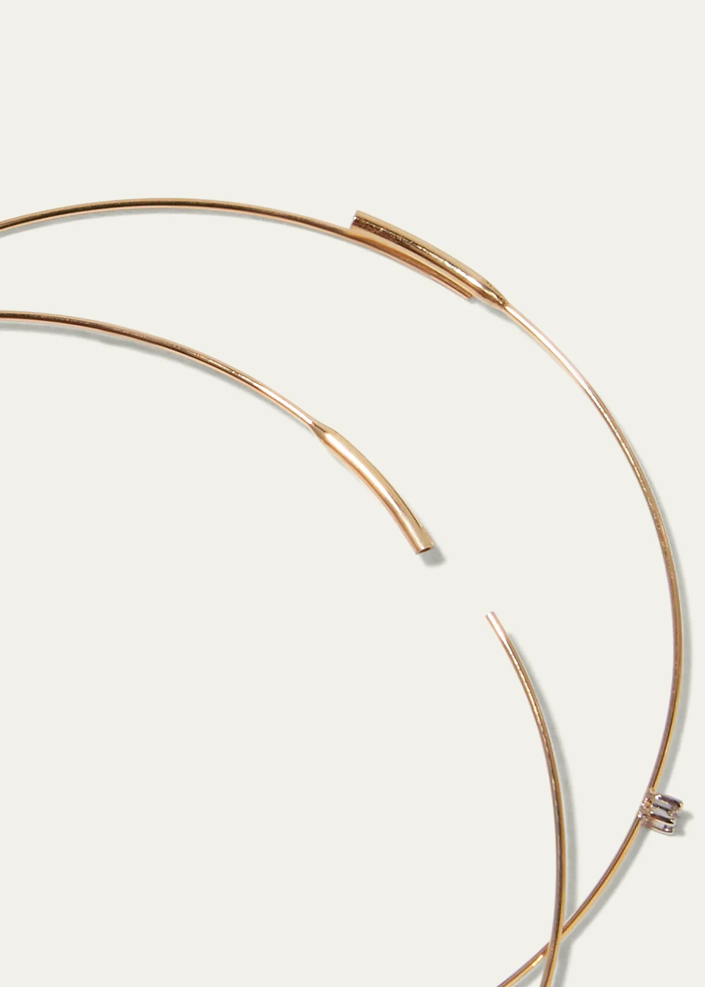 Lana14K Gold Large Magic Diamond Hoops
