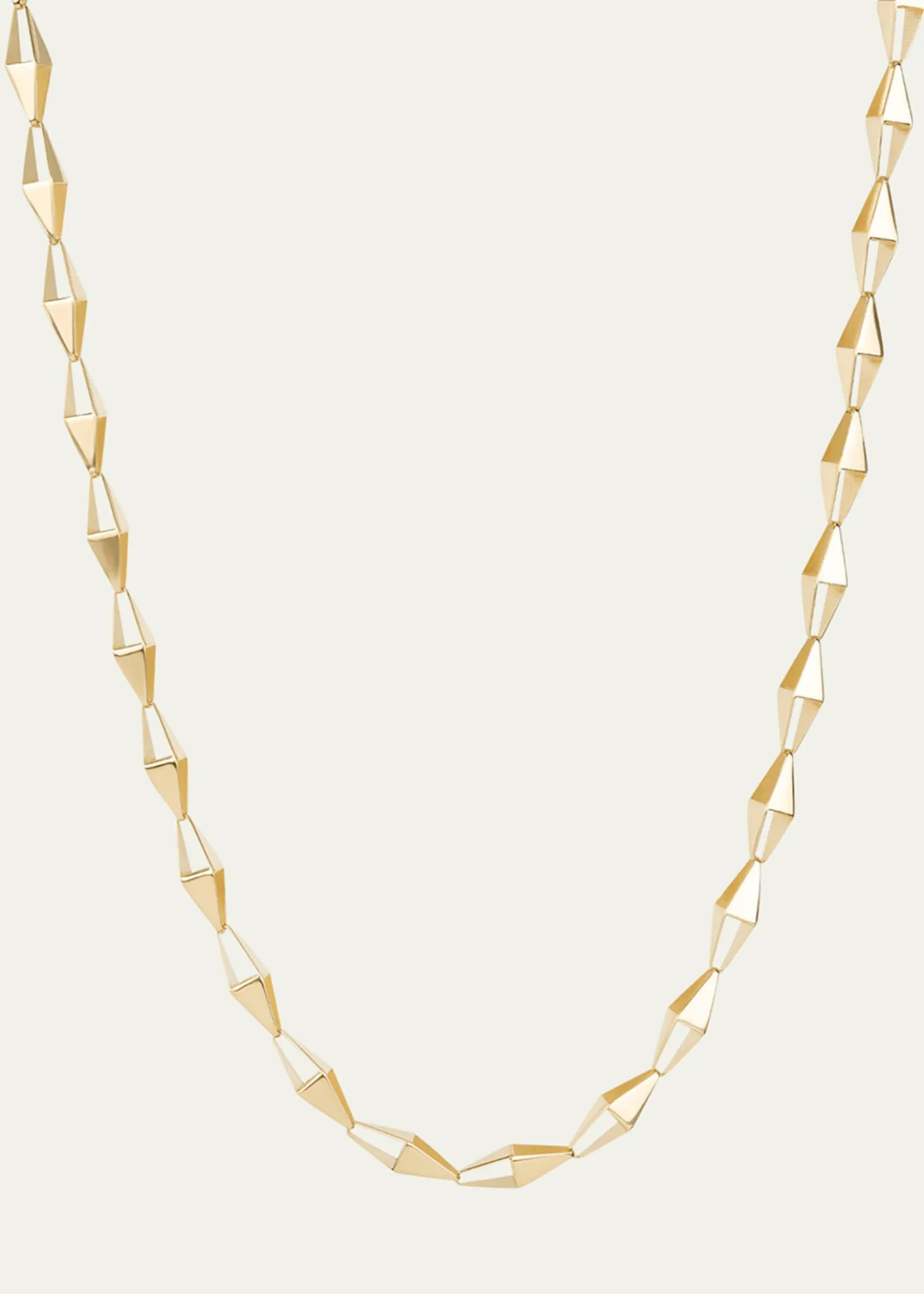 Lana14K Gold Laser 3D Kite Necklace, 18"L