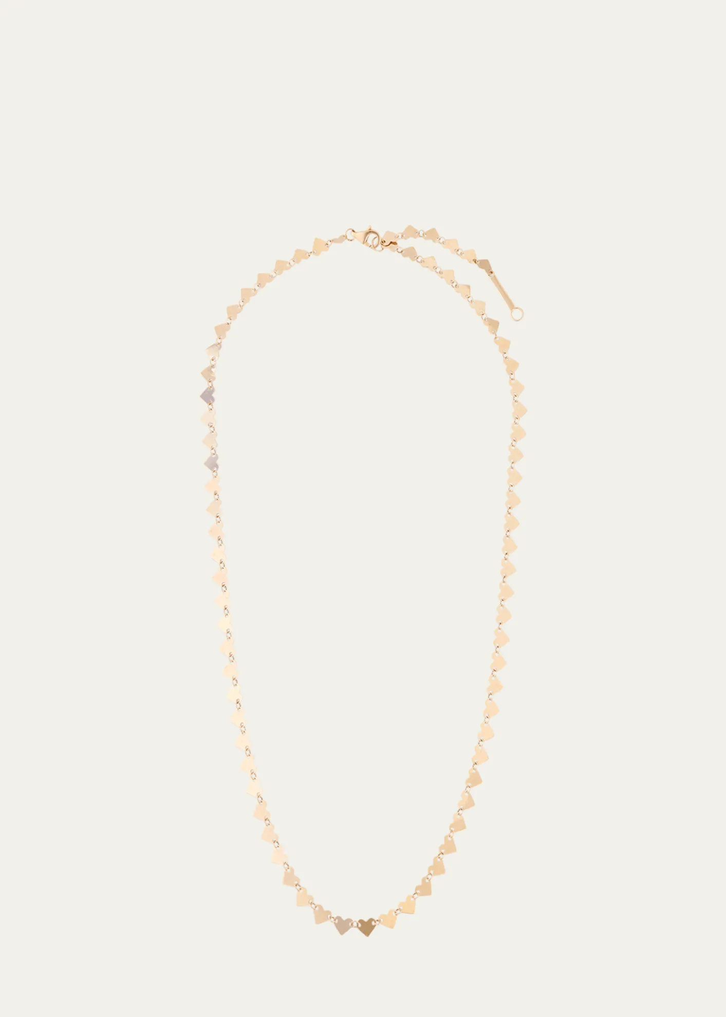 Lana14K Gold Laser Heart Chain Necklace