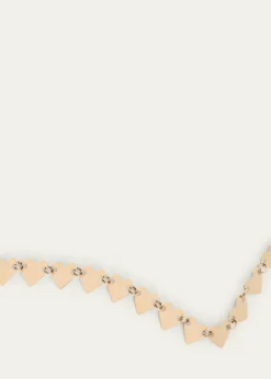 Lana14K Gold Laser Heart Chain Necklace