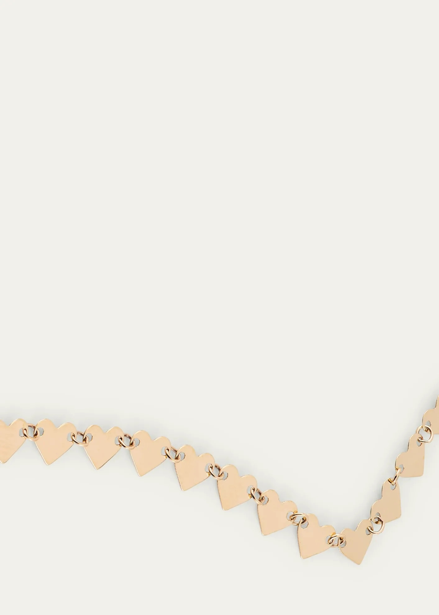Lana14K Gold Laser Heart Chain Necklace