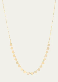 Lana14K Gold Laser Heart Chain Necklace