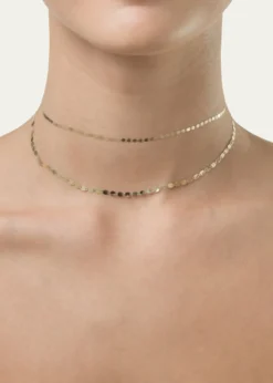 Lana14K Gold Petite Nude Chain Choker Necklace
