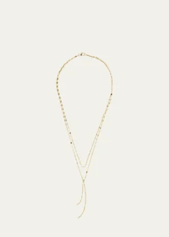 Lana14K Gold Reverse Blake Necklace, 16