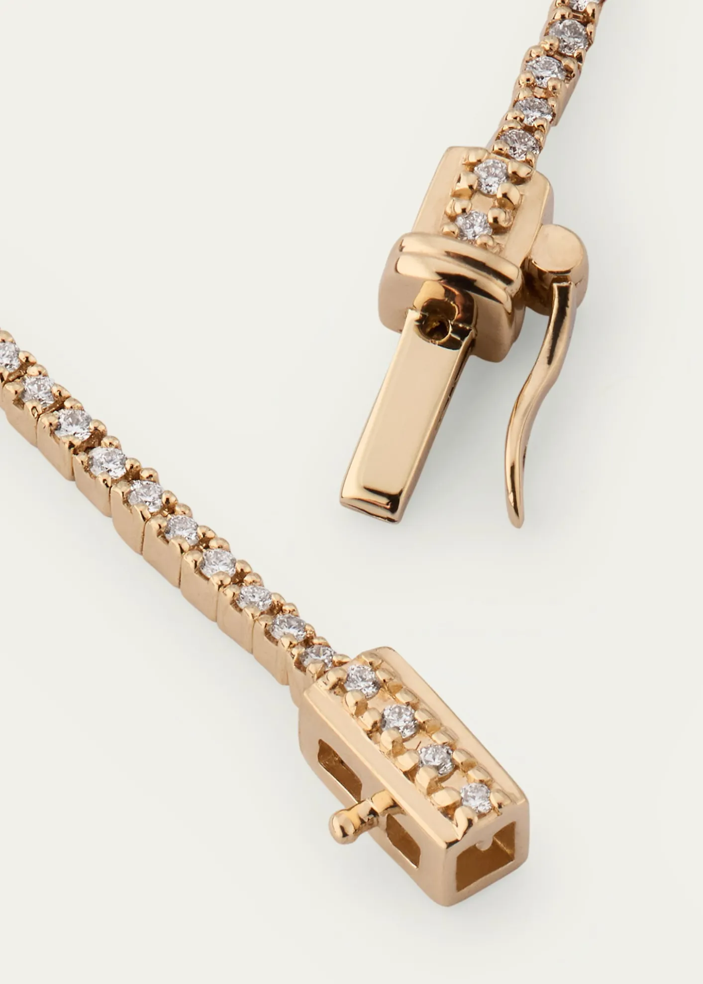 Lana14K Gold Skinny Diamond Tennis Bracelet