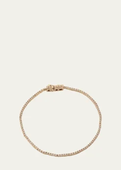 Lana14K Gold Skinny Diamond Tennis Bracelet