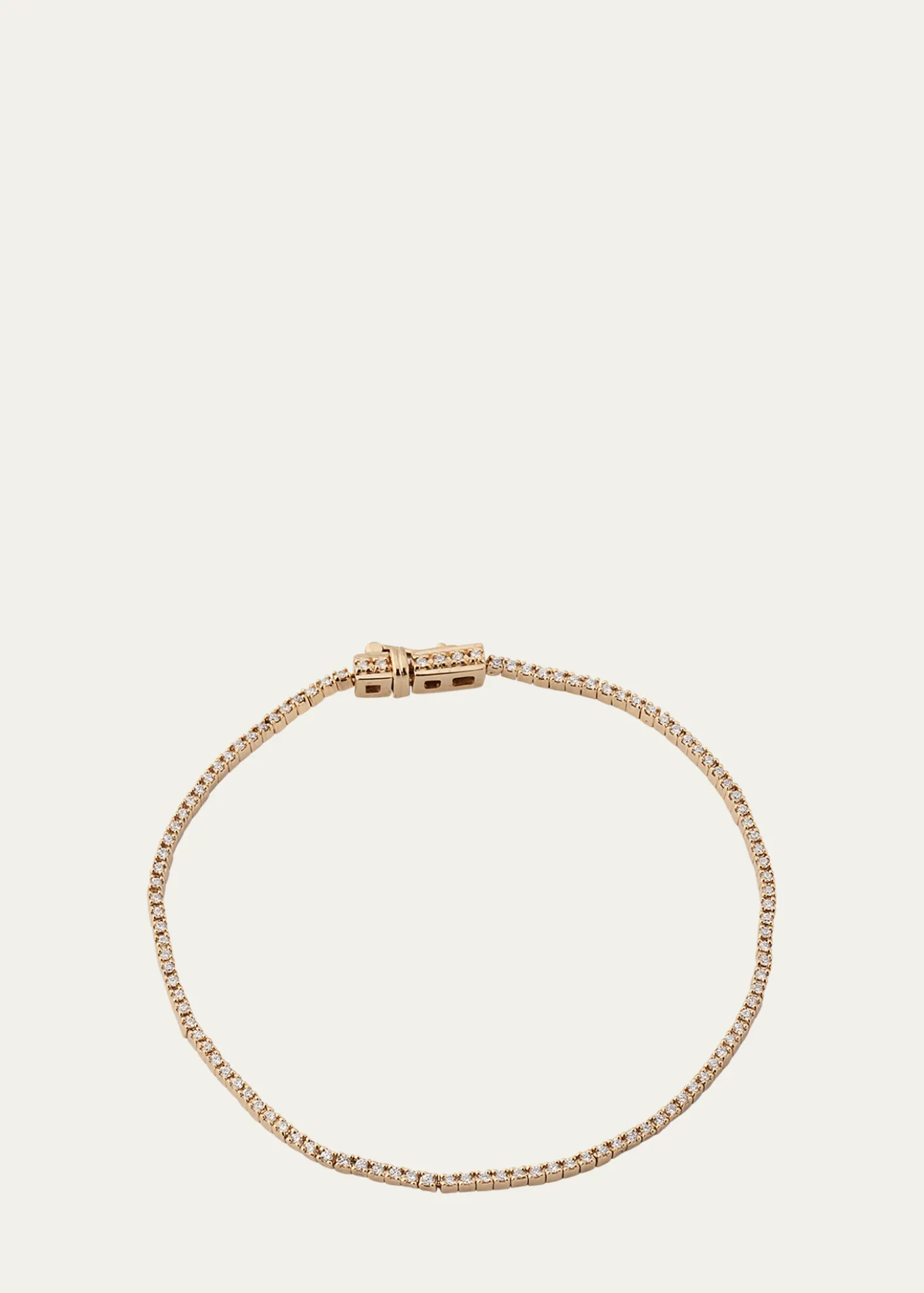 Lana14K Gold Skinny Diamond Tennis Bracelet