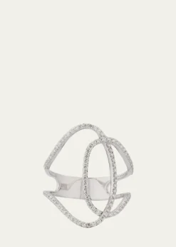 Lana14K Gold Skinny Illuminating Diamond Ring