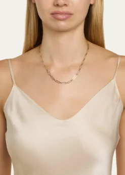 Lana14K Paperclip Chain Necklace