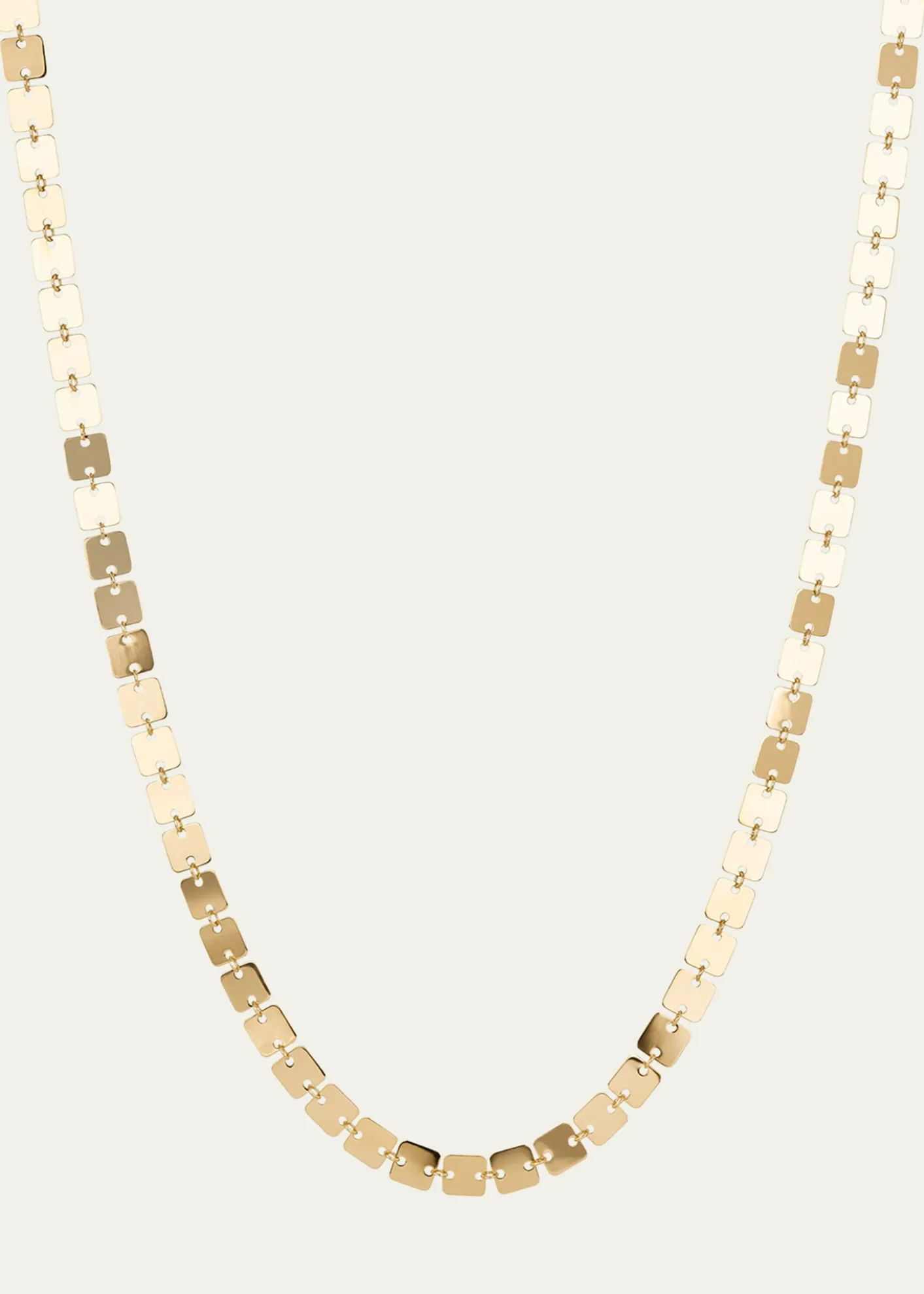 Lana14K Yellow Gold Laser Square Chain Necklace