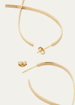 LanaLarge Front-Back Upside-Down Hoop Earrings