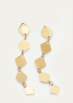 LanaLinear Laser Kite Chain Earrings