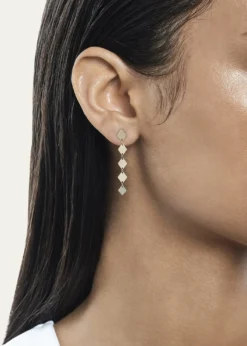 LanaLinear Laser Kite Chain Earrings