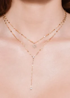 LanaMini Star of David Diamond Necklace