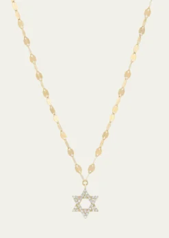 LanaMini Star of David Diamond Necklace