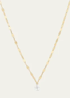 LanaQuarter Carat Floating Diamond Necklace