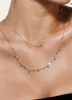 LanaSolo Turquoise Rain Necklace