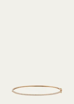 LanaThin Diamond Hinge Bangle, 7"L