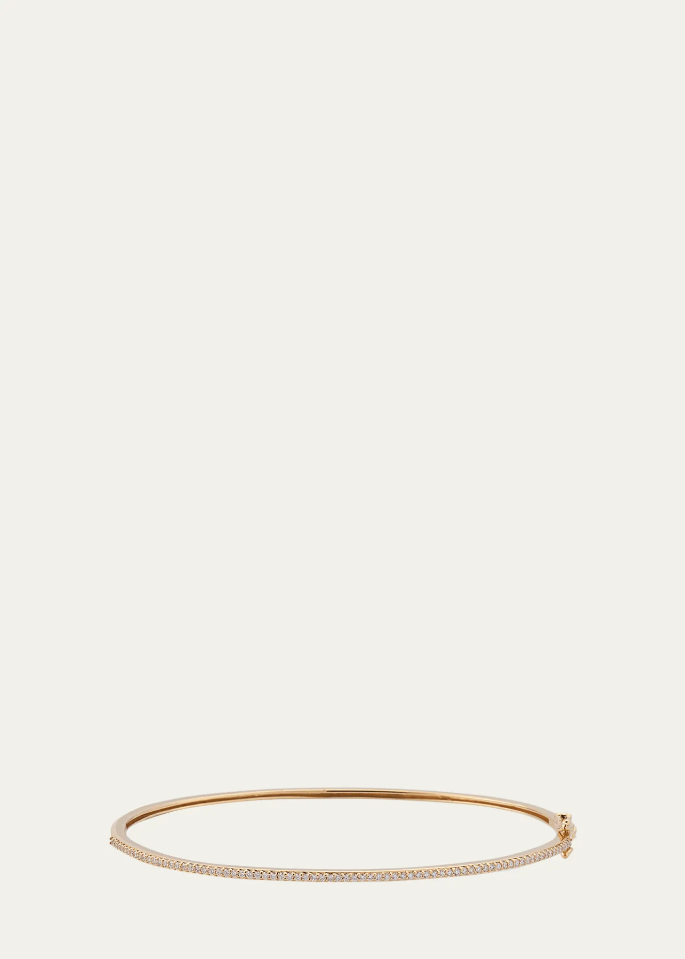 LanaThin Diamond Hinge Bangle, 7"L