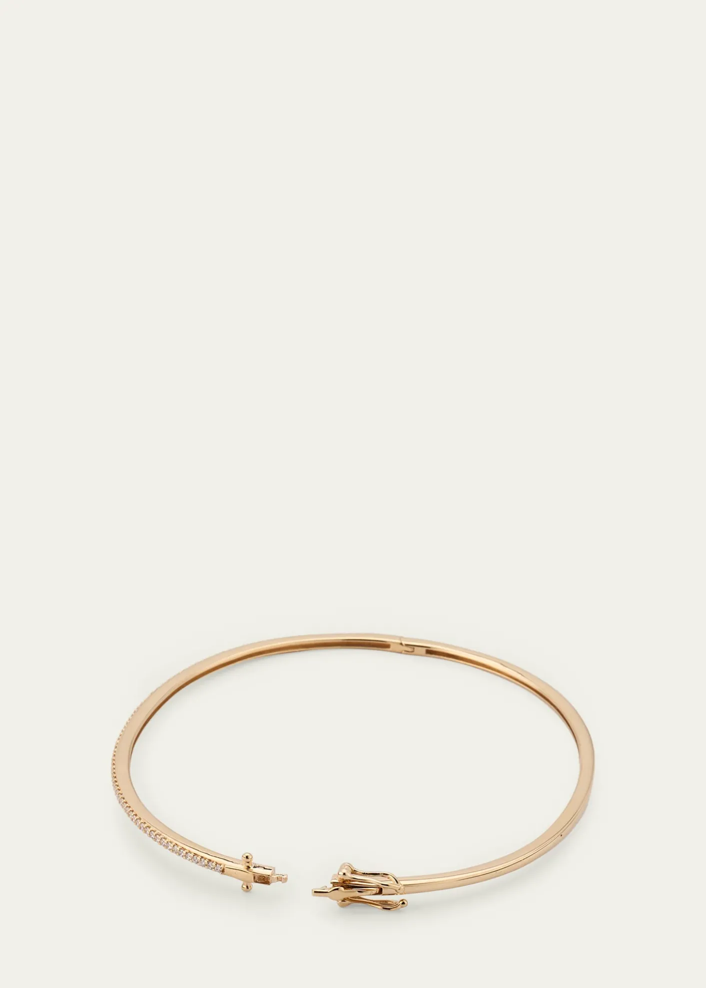 LanaThin Diamond Hinge Bangle, 7"L