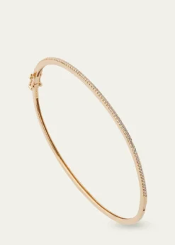LanaThin Diamond Hinge Bangle, 7