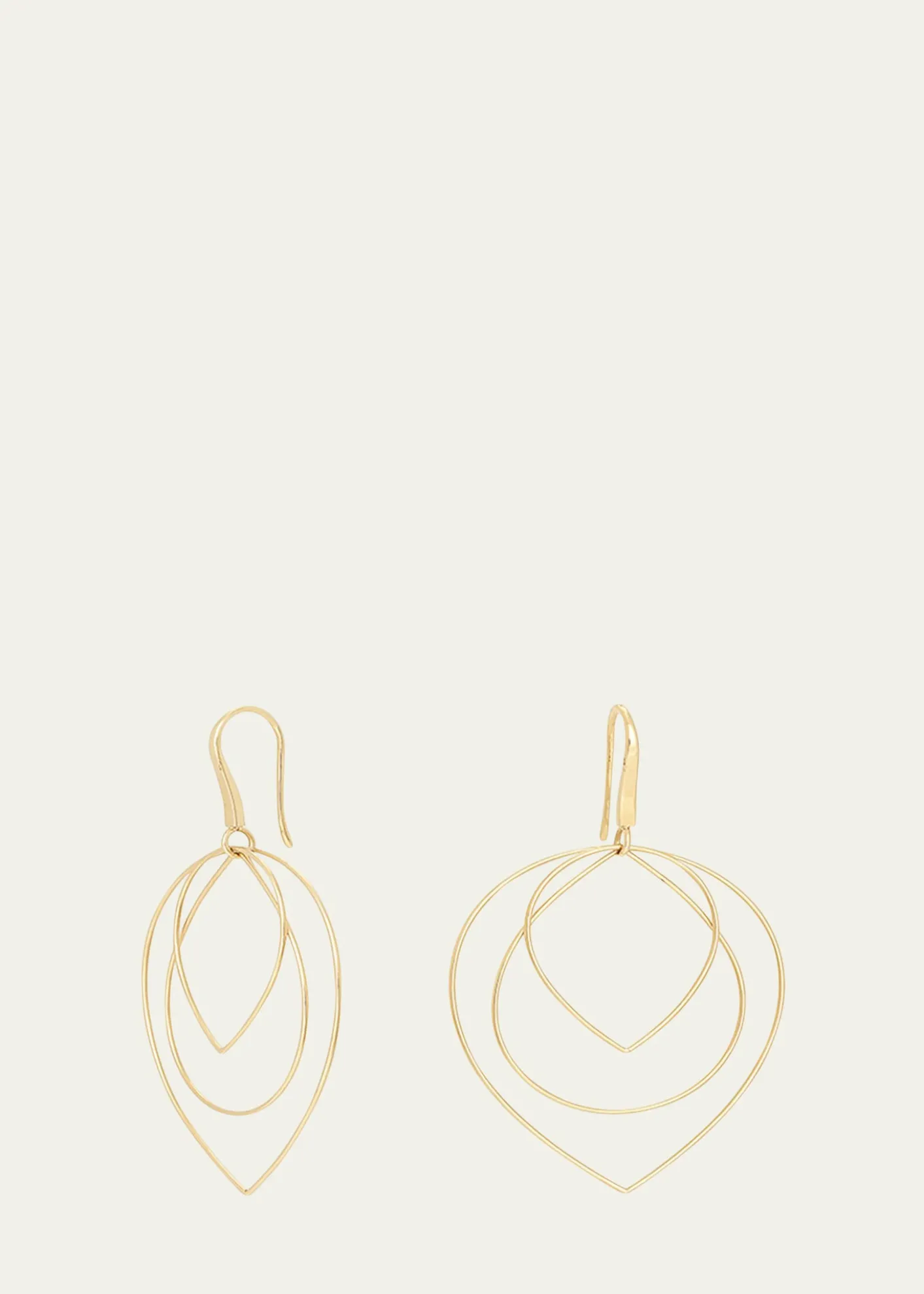 LanaThree Tiered Drop Earrings